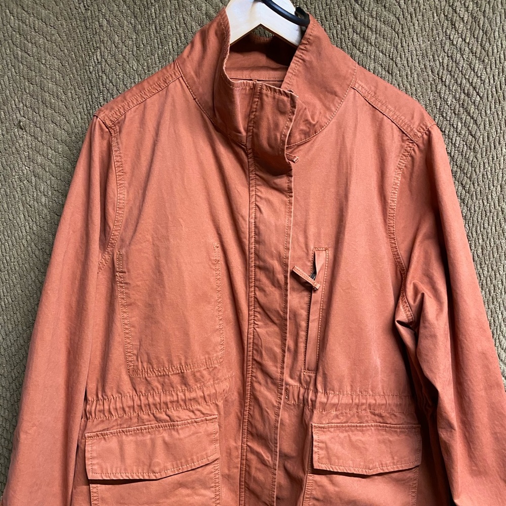 Madewell $118 passage jacket afterglow red 3x
